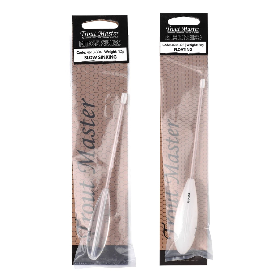 Spro TM Trout Master Ridge Sbirolino Floating slow sinking Bombarde zur Auswahl - Bild 1 von 1
