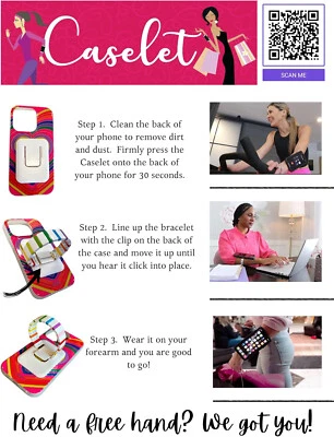 Clip de muñeca para teléfono celular Caselet manos libres deportes correr atlético universal Foto 1 de 4