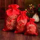 Year Chinese Lucky Bags Candy Gift Bags Silk Fu Bag Jewelry Drawstring Pouch