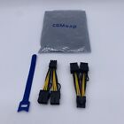 Comeap 2 Pack Nvidia Dual 8 Pin To 8 Pin Cable For Power Adapter Cable Gpu