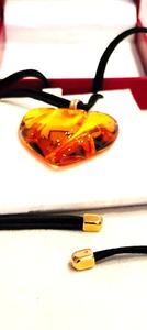 Collana cuore giallo Baccarat - Foto 1 di 12