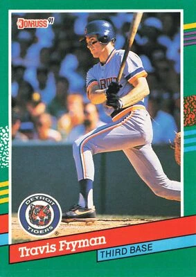 Travis Fryman 1991 Donruss #768 Detroit Tigers - Image 1 of 2