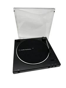 Audio-Technica Belt-Drive Turntable - Black AT-LP60X Untested Missing Parts - Picture 1 of 8