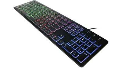 LogiLink ID0138 USB Gaming Tastatur Deutsch QWERTZ Windows LED beleuchtet NEU ! - Bild 1 von 4