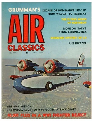 Air Classics, Vol 3, Issue 5, May 1967 - Grumman - Northrop Flying Wings - Image 1 of 2