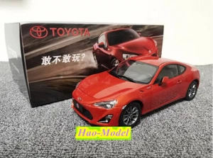 1:18 FAW TOYOTA GT86 Model Car Diecast Metal Hobby Hobby Toys Collection Orange - Picture 1 of 13