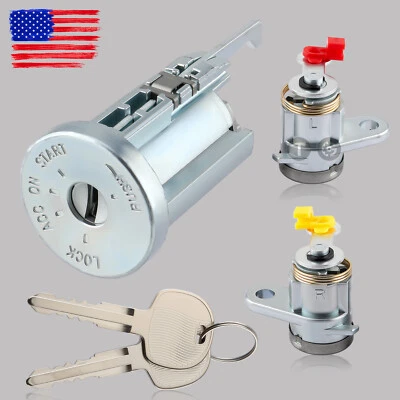 Nuevo juego de cerradura de puerta y llave de barril de encendido para Isuzu NPR NQR NPR-HD NRR 2008-2014 Foto 1 de 4