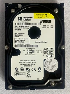 Western Digital - WD800JB-00FMA0 - Caviar 80GB 7200RPM EIDE 8MB Cache (512) - Picture 1 of 2