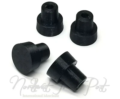 Replacement 4x Rubber Feet for Vintage General Electric Food Processor Blk Model - Image 1 of 4