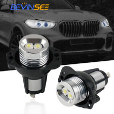 LED Angel Eyes Headlight Bulbs DRL Fit For BMW 330i 325i 325xi 330xi 328xi 335xi