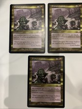 3x Dralnu's Crusade Planeshift NM Black Red Rare MAGIC Unplayed UP NM