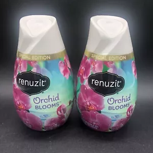RENUZIT Special Edition ORCHID BLOOMS Scent Solid Gel Air Freshener 2 x 7.0 oz - Picture 1 of 6