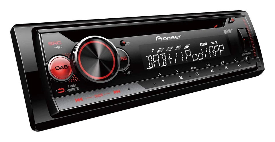 Pioneer DEH-S410DAB, 1DIN Autoradio, Lettore CD con FM e Dab+, MP3, USB e (Q1x) - Immagine 1 di 1