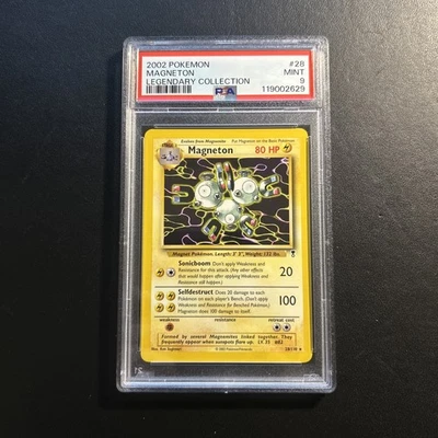 Magneton 28/110 PSA 9 Legendary Collection Pokemon Card Rare Mint New Cert 2629 - Image 1 of 4