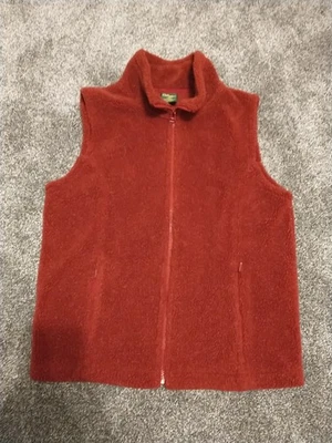 Women's Sz M Cabela's Fleece Zip Up Vest - Image 1 of 4