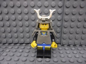 Lego Shogun Minifigure 6083 6089 6093 Ninja W/ Chrome Horn cas056