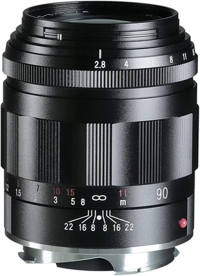[Новый] VOIGTLANDER APO-SKOPAR 90 мм f2.8 VM Leica M держатель черный из Японии - Изображение 1 из 4
