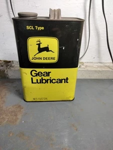 Vintage John Deere Tractor SAE 90 Gear Lubricant 1 Gallon Can PT 549 Collectible - Picture 1 of 6