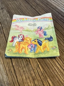 Inserto publicitario de juguete My Little Pony 1984 de colección raro - Imagen 1 de 3
