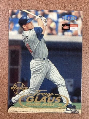 1998 Fleer Tradition Update # U87 TROY GLAUS Rookie U87 Anaheim Angels - Image 1 of 2