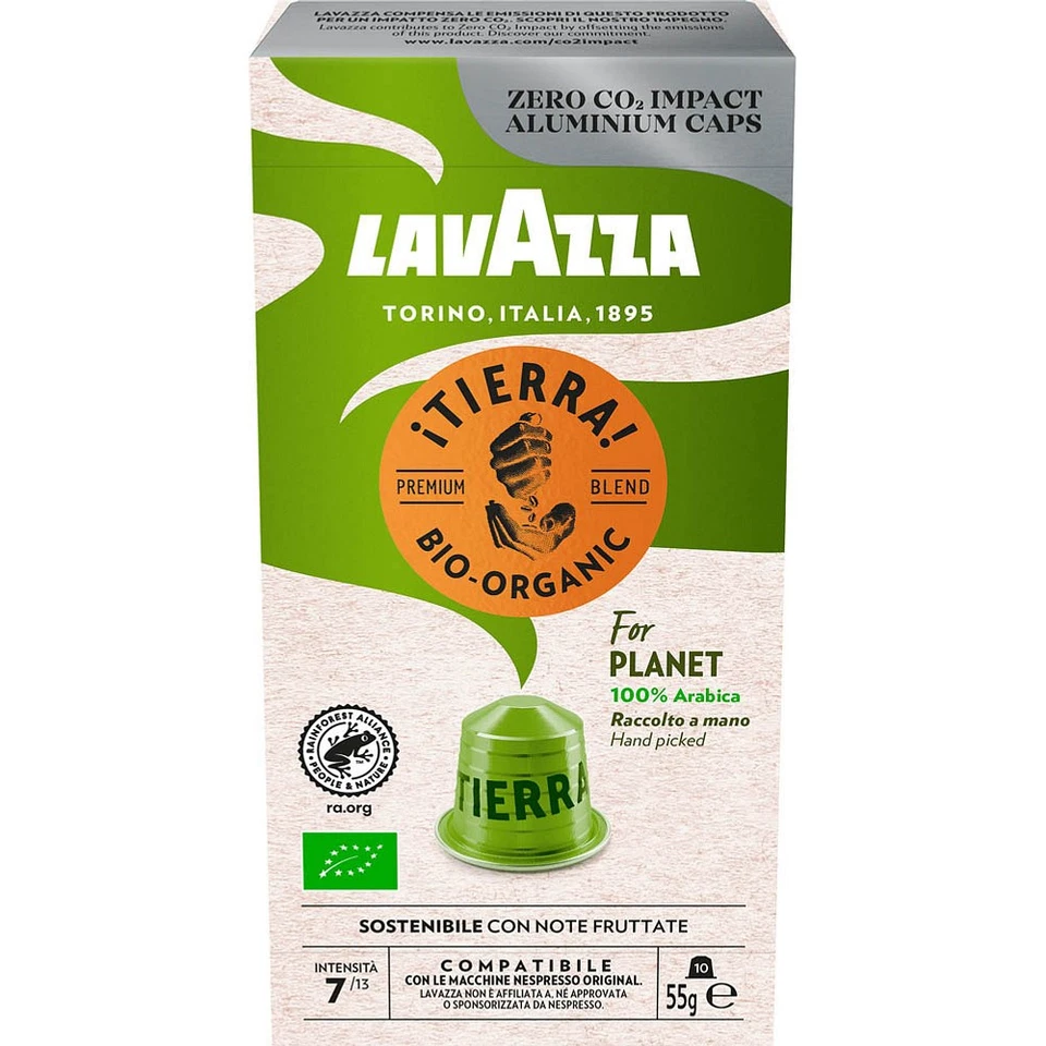 Lavazza Espresso Tierra For Planet Bio-Organic 10 Caps (7 53 EUR/100 g)