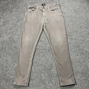 Paige Jeans Herren 34x32 hellbraun Lennox Slim Straight Preppy Stretch Denim - Bild 1 von 12