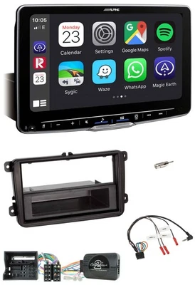 Alpine Bluetooth Lenkrad USB DAB Autoradio für VW T6 (2015-2019) - Bild 1 von 4