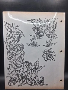 Lady Bug Creation '72 Plantilla Floral/Fresas Jan McCraw - Imagen 1 de 2