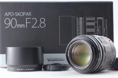 [Неиспользованный] Объектив Voigtlander APO-SKOPAR 90 мм F2.8 VM для крепления Leica M черный ЯПОНИЯ - Изображение 1 из 4