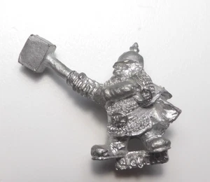 D4 Dwarf Adventurer "Hero Hammergrim" Citadel Metal Warhammer - Picture 1 of 1