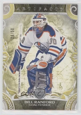 2024-25 Upper Deck Artifacts Legends Yellow /50 Bill Ranford #157 - Image 1 of 2