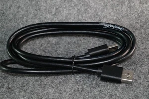 X03C-GLT2-1B1 DisplayPort Cable Male to Male – Black 6ft Video Monitor Cord - Afbeelding 1 van 4