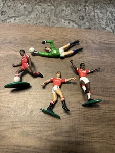 tonka corp vintage 1989 football figures toys x4 Mixed Teams - Picture 1 of 5