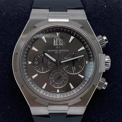 Reloj automático para hombre Vacheron Constantin Overseas 49150/000W 42MM esfera gris acero Foto 1 de 4
