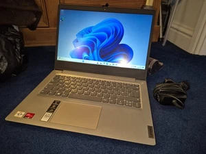 Lenovo Ideapad 3 14ADA05 256GB SSD 12GB RAM AMD Athlon Gold Windows 11 Silver - Picture 1 of 12