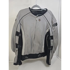 Joe Rocket Phoenix 4.0 Mesh Motorcycle Jacket Gray Black XL Men’s Riding Gear - Picture 1 of 4