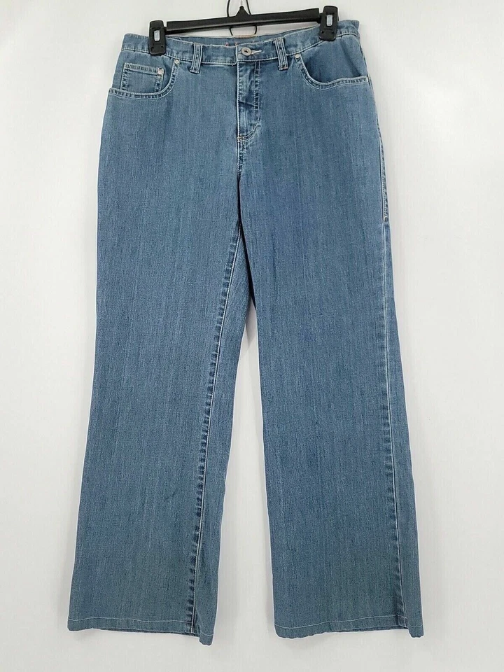 Fresh Produce Jeans Womens Adult Size 4 Blue Denim Bootcut Mid Rise - Image 1 of 4