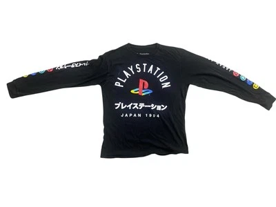Ripple Junction PlayStation Shirt Graphic Logo Japan 1994 Long Sleeve Sz Medium - Image 1 of 4