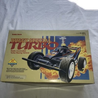 Coche de radiocontrol turbo especial Radio Shack Buggy de colección! ¡Buen estado en caja! ¡Limpio! Foto 1 de 4