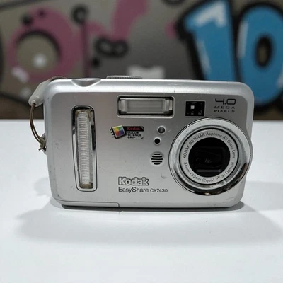 Kodak EasyShare CX7430 4.0MP Digital Camera - Silver - Image 1 of 4