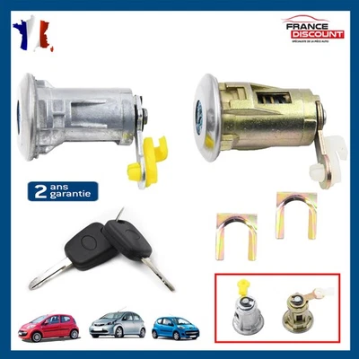 Serratura Porta Per CITROEN C1 PEUGEOT 107 TOYOTA AYGO - Immagine 1 di 4