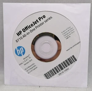 HP OfficeJet Pro 8710 All-in-One Printer Series D9L18-10002 CD Version 38.0 - Picture 1 of 1