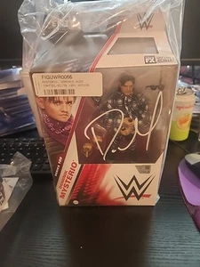Signed Auto Dirty Dom Dominik Mysterio WWE Autographed Mattel Elite 109 COA - Picture 1 of 9
