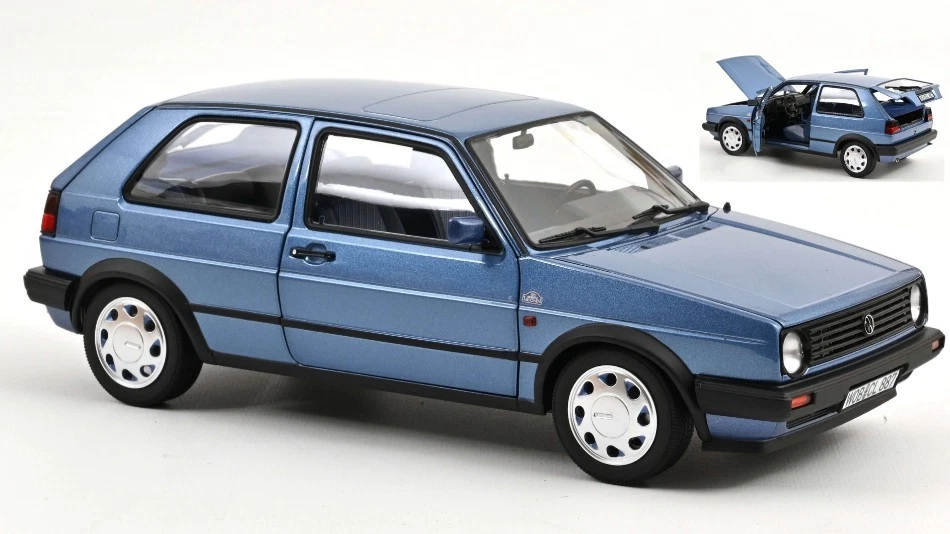NOREV NV188562 VW GOLF 10 MILLION 1988 STAR MET.BLUE 1:18 Modellino - Immagine 1 di 1