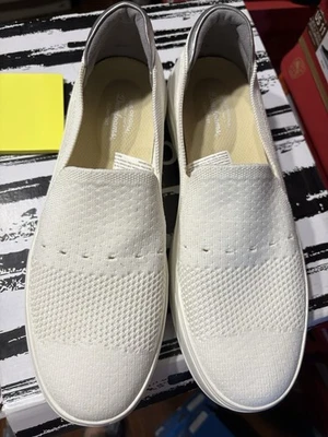 DEARFOAM Women's COMFORT SOPHIE SLIP-ON Size 8.5 WHITE New! - Image 1 of 4