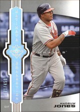 2007 Ultimate Collection Atlanta Braves Baseball Card #2 Andruw Jones/450