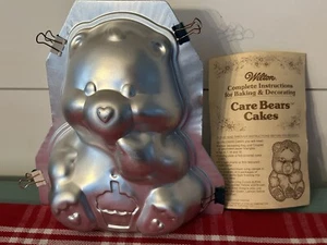 Vintage Wilton Cake Pan Mold 3D Care Beat Instructions 1984 - Picture 1 of 1