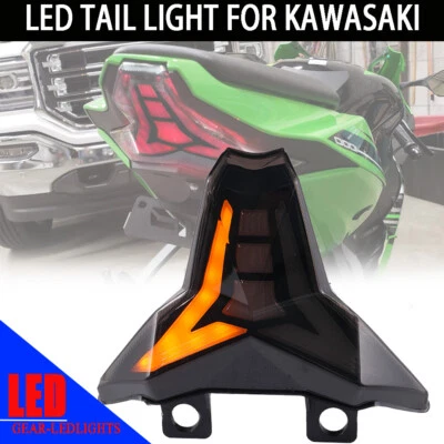 Luz trasera LED integrada señal de giro para KAWASAKI Ninja ZX-10R ZX-6R 2019-2023 Foto 1 de 4