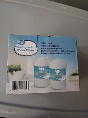 New Great Value Refrigerator Replacement Filters- Fits GE MWF - 2 PK Free Ship - Image 1 of 4
