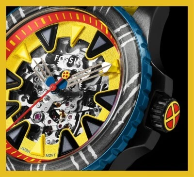 FOSSIL Marvel collaboration Watch LE1195SET Wolverine Limited 2024 rare item NEW - image 1 of 4